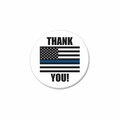 Goldengifts 2 in. Patriotic Thank You Law Enforcement Button GO3339698